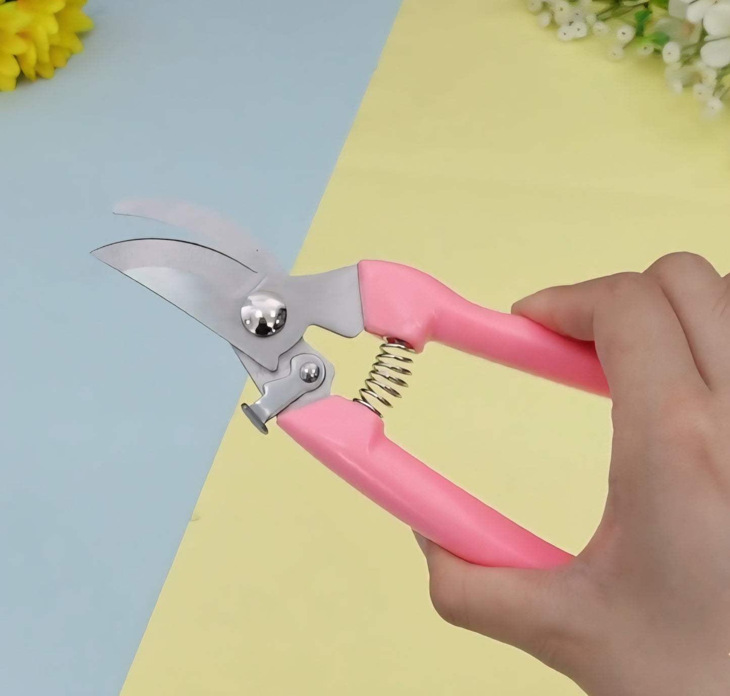 Garden Colored Cut Flower Clipper Snips Shears