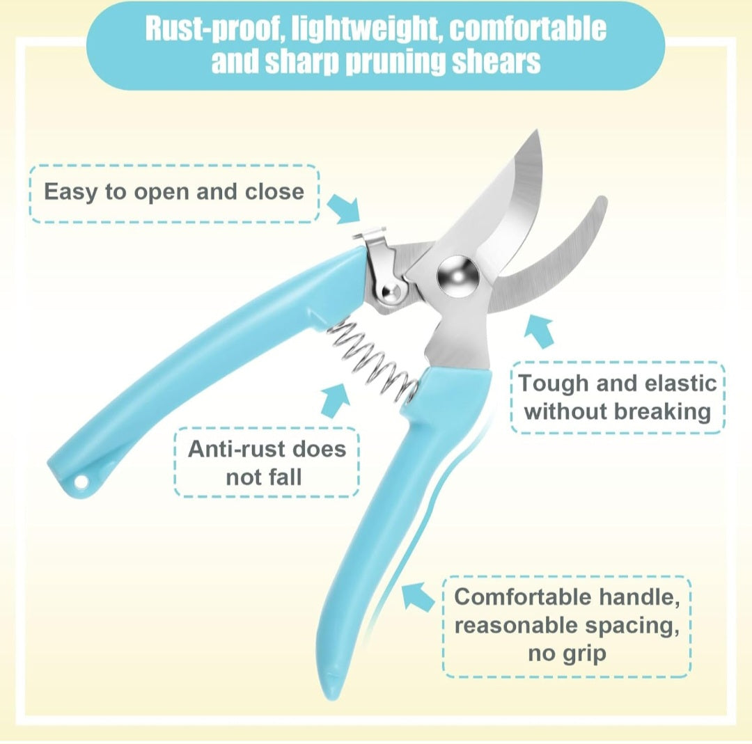 Garden Colored Cut Flower Clipper Snips Shears
